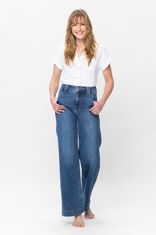 Judy Blue - Feeling The Day Wide Leg Jeans