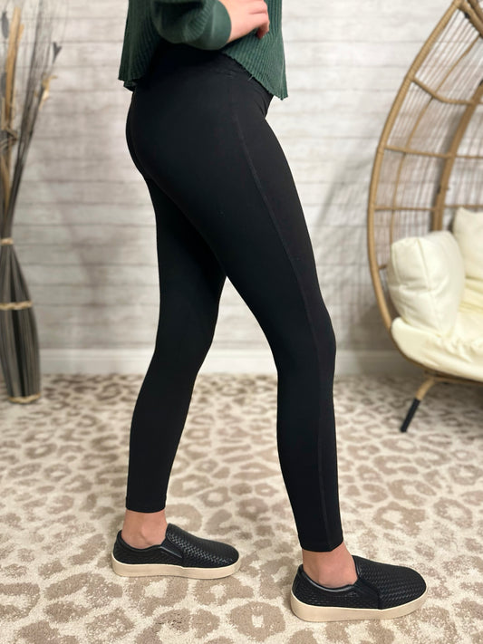 Brushed Microfiber Full Length Leggings