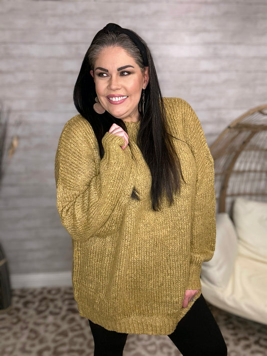 Own Your Confidence Oversized Sweater