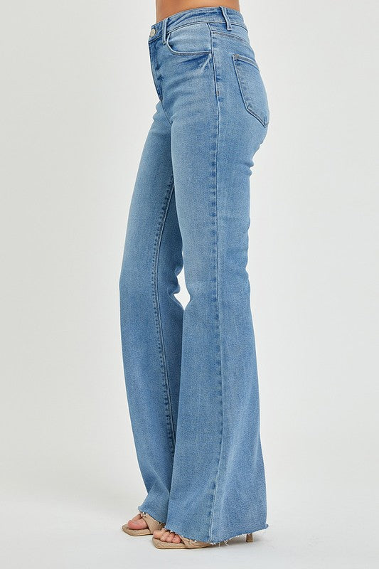 Risen - Standing Out Light Wash Bootcut Jeans Plus